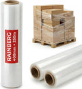 Parcel Stretch Film — 400mm x 250m, 2 Rolls